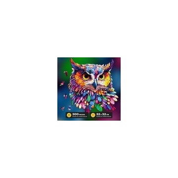 Puzzle de Madera - Búho - 300 piezas