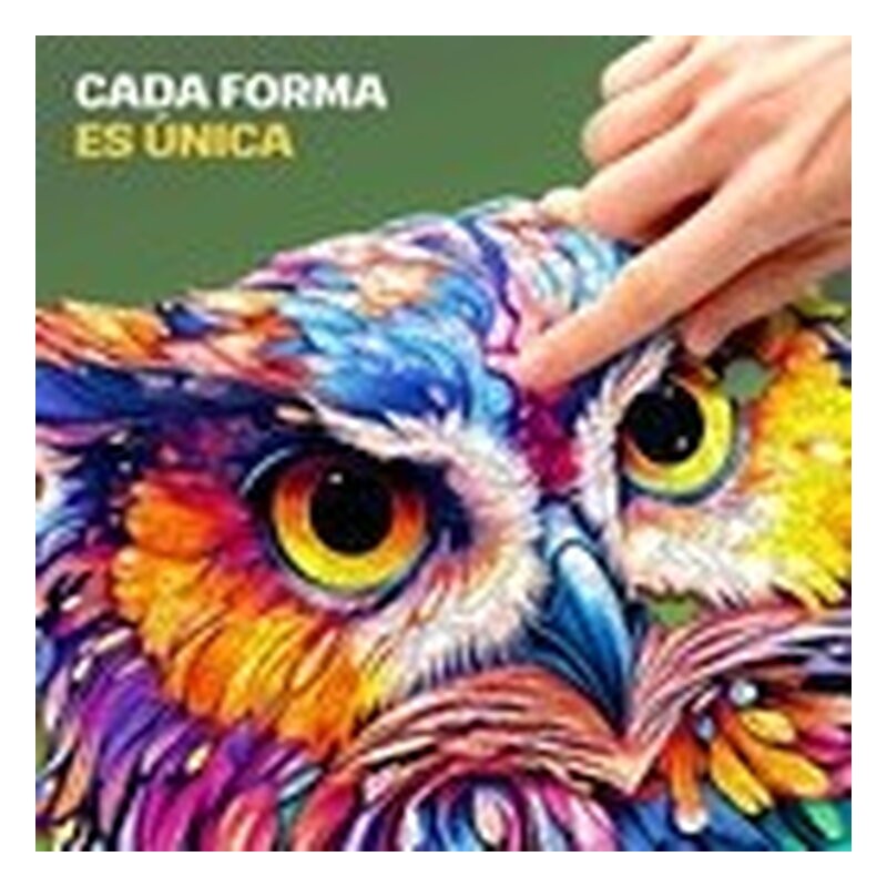 Puzzle de Madera - Búho - 300 piezas
