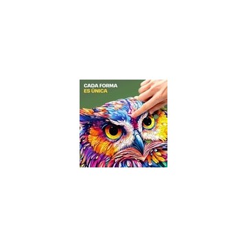 Puzzle de Madera - Búho - 300 piezas