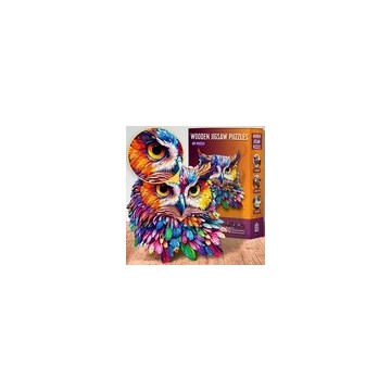 Puzzle de Madera - Búho - 300 piezas