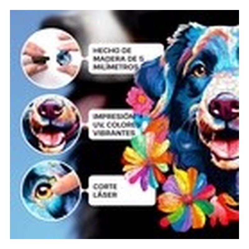 Puzzle de Madera - Perro - 300 piezas