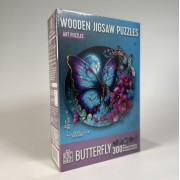 Puzzle de Madera - Mariposa - 300 piezas