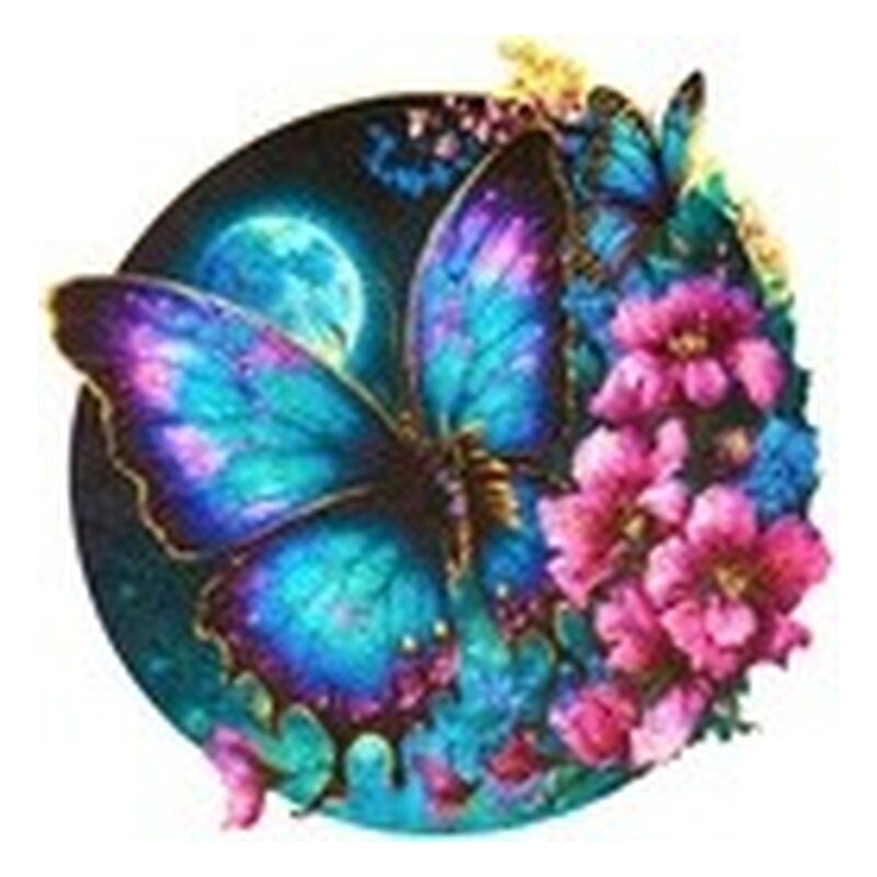 Puzzle de Madera - Mariposa - 300 piezas