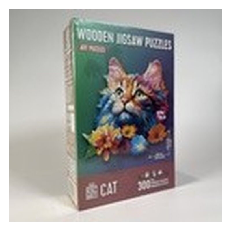 Puzzle de Madera - Gato - 300 piezas