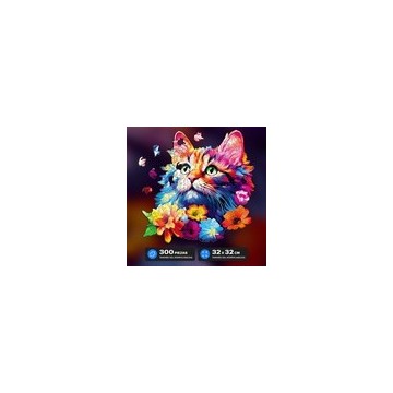 Puzzle de Madera - Gato - 300 piezas
