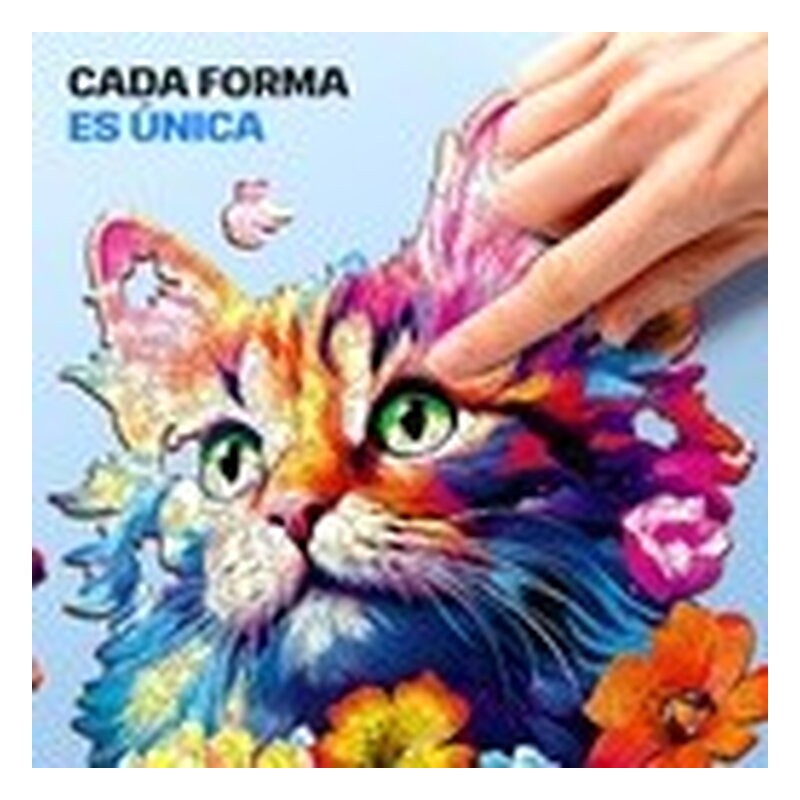 Puzzle de Madera - Gato - 300 piezas
