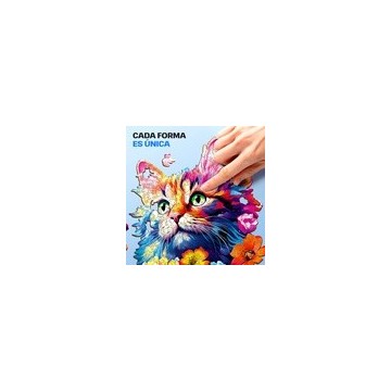 Puzzle de Madera - Gato - 300 piezas