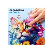 Puzzle de Madera - Gato - 300 piezas