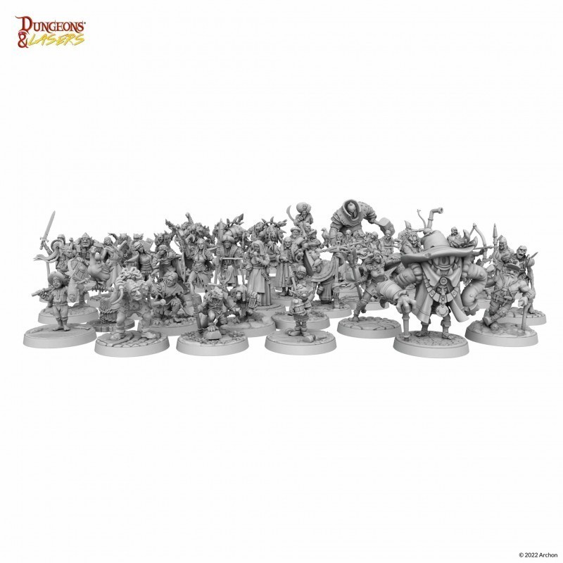 NPC Miniature Pack - Dungeons & Lasers