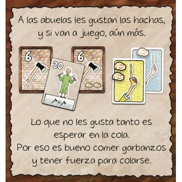 Abuelas con hachas
