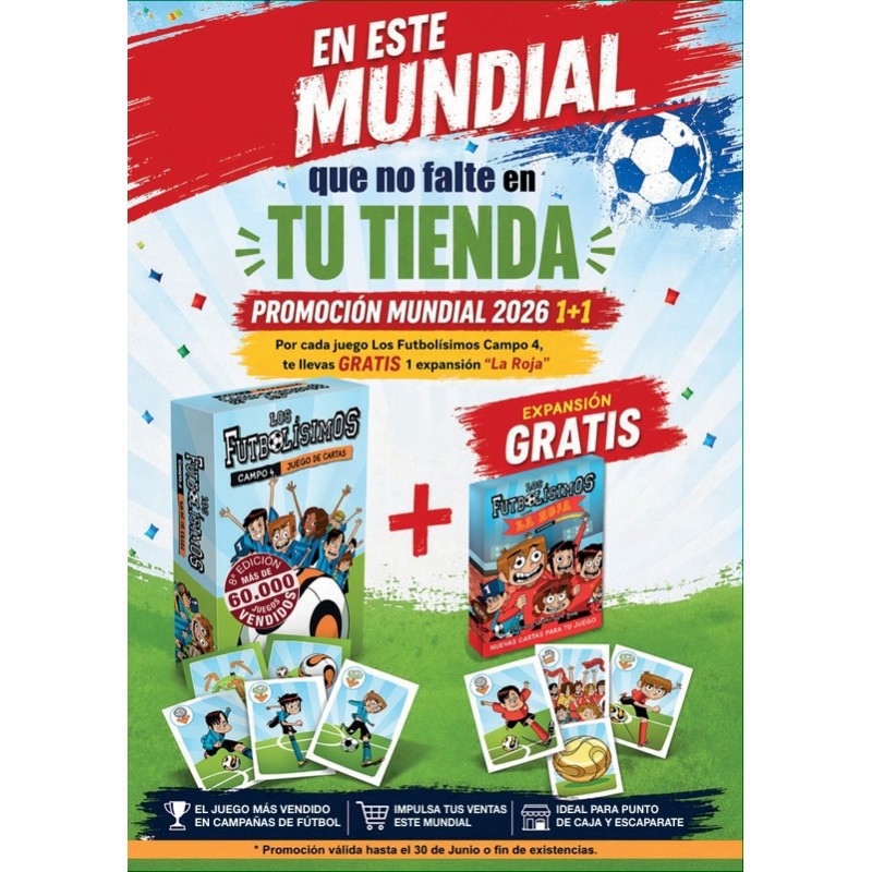Promo Mundial 2026 FUTBOLÍSIMOS + Expansión GRATIS