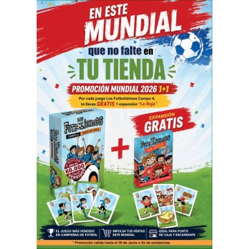 Promo Mundial 2026 FUTBOLÍSIMOS + Expansión GRATIS