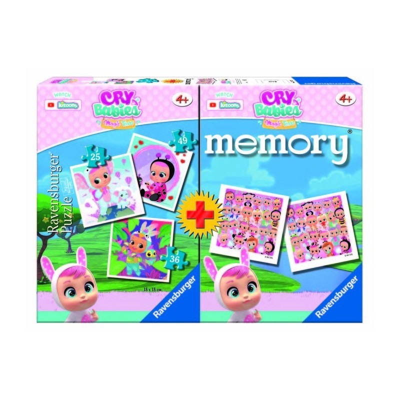 Multipack Memory + 3 Puzzles: Cry Babies