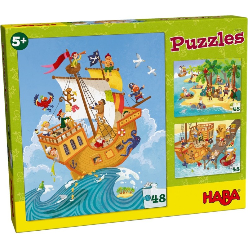 Puzzles Piratas y cía.