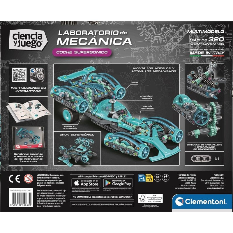 LABORATORIO DE MECANICA - COCHE SUPERSONICO