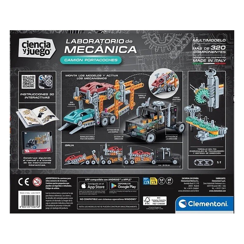 LABORATORIO MECANICA - CAMION PORTACOCHES