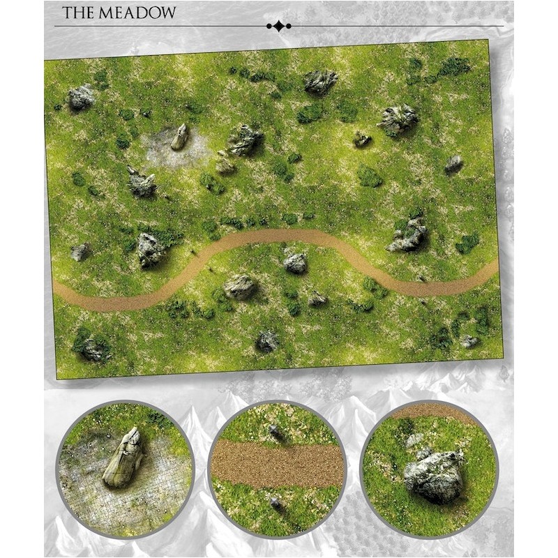 Meadow 90x60 - Tapete esquinas cuadradas