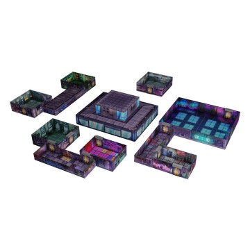 Cyberpunk City - Tenfold Dungeon (Inglés)