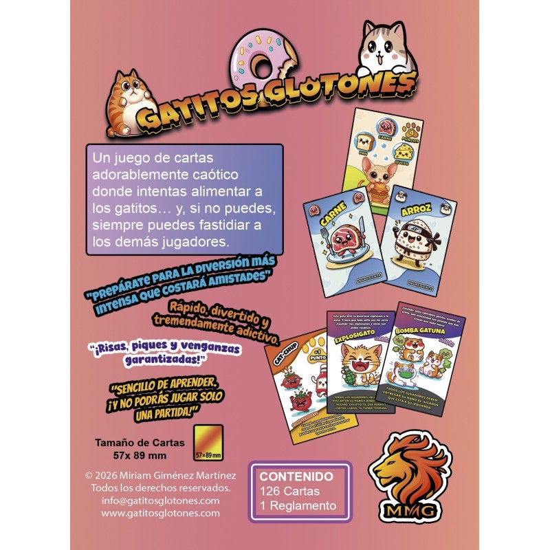 GATITOS GLOTONES