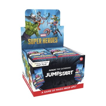 (PREPEDIDO) MAGIC TCG - DISPLAY 24 MARVEL SUPER HEROES JUMPSTART (INGLES)