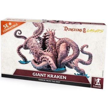 Giant Kraken - Dungeons & Lasers (Inglés)