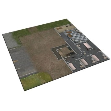 The Walking Dead - Tapete Deluxe La Prisión
