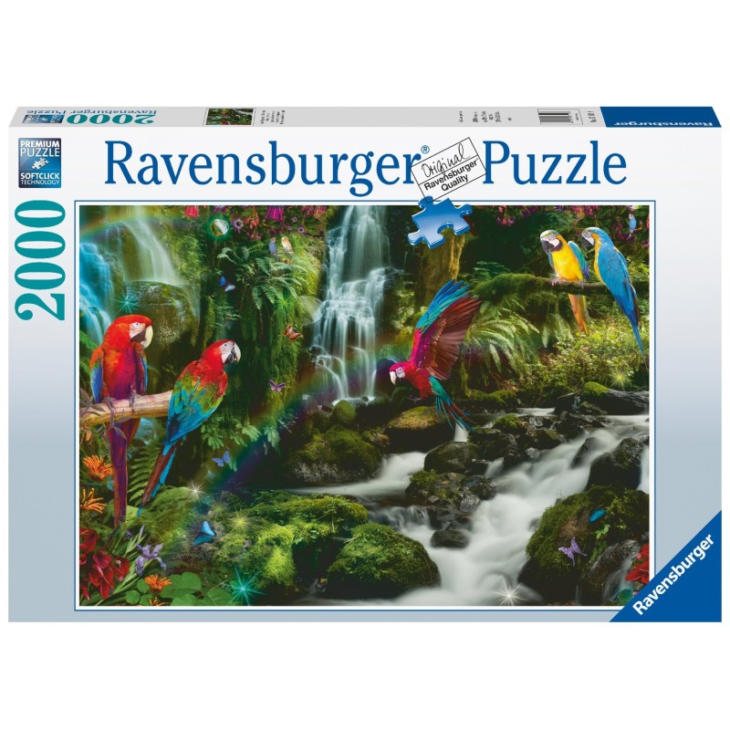 Puzzle 2000 pz: El paraíso de los loros