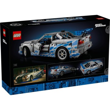 LEGO-42210 Coche Nissan Skyline GT-R (R34) de 2 Fast 2 Furious