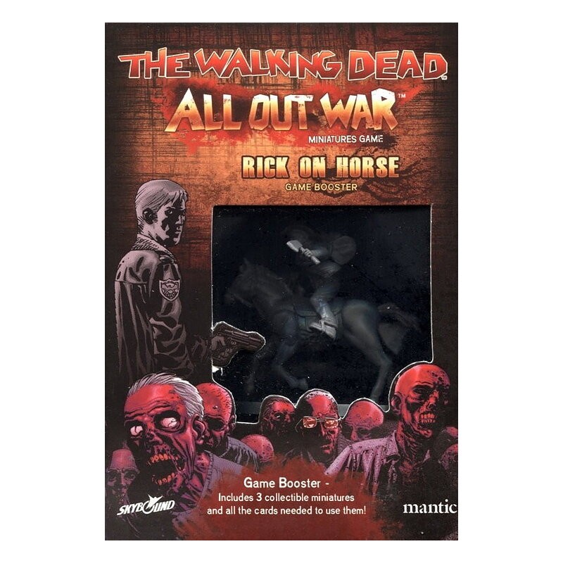 The Walking Dead - Booster Rick a caballo (w1)
