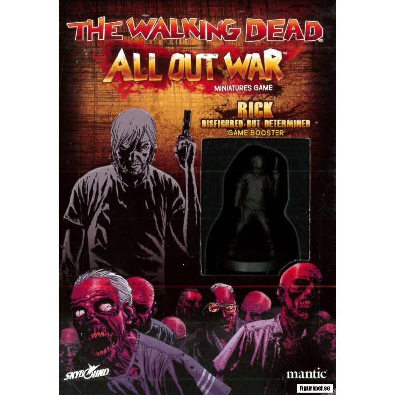 The Walking Dead - Booster Rick desfigurado pero determinado (w4)