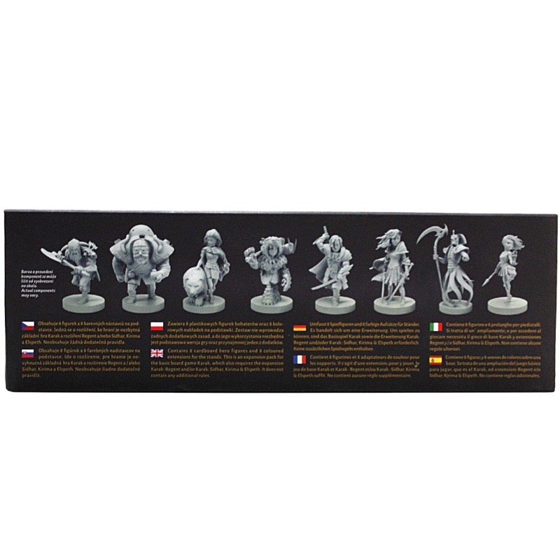 Karak: Expansión Miniaturas Regent y Nuevos Héroes