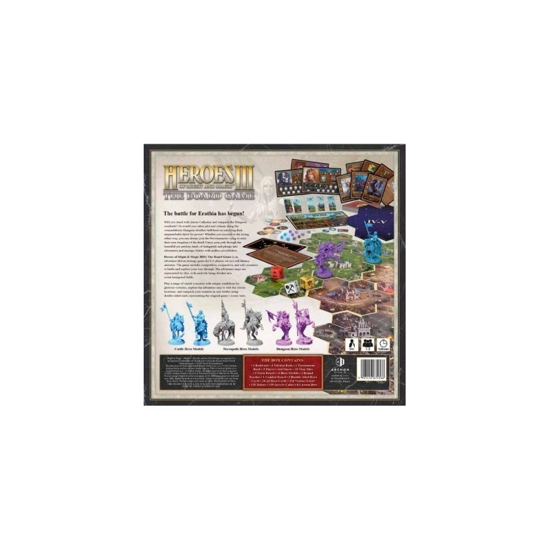 Heroes of Might & Magic III: The Board Game (Inglés)