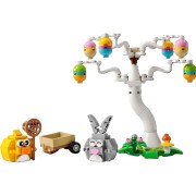 LEGO-40808 Búsqueda de Huevos de Pascua del Conejo y el Pollito