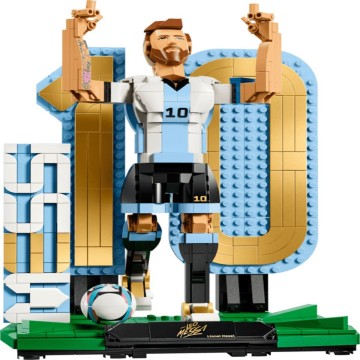LEGO-43015 Lionel Messi: Leyenda del Fútbol