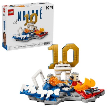 LEGO-43013 Kylian Mbappé: Fenómenos del Fútbol