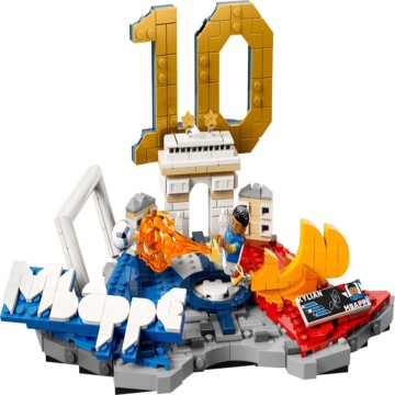 LEGO-43013 Kylian Mbappé: Fenómenos del Fútbol