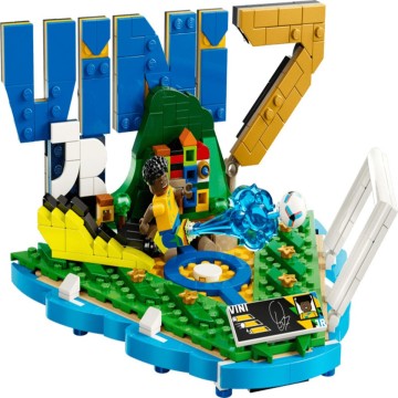LEGO-43027 Vini Jr.: Fenómenos del Fútbol