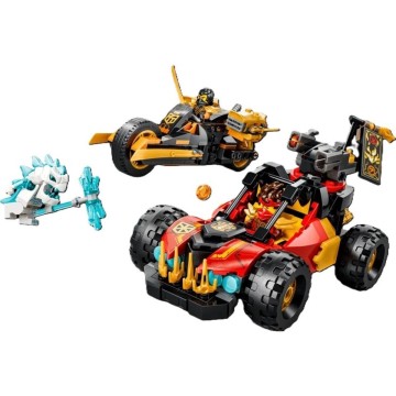 LEGO-71864 Vehículos Combinables de Kai y Cole