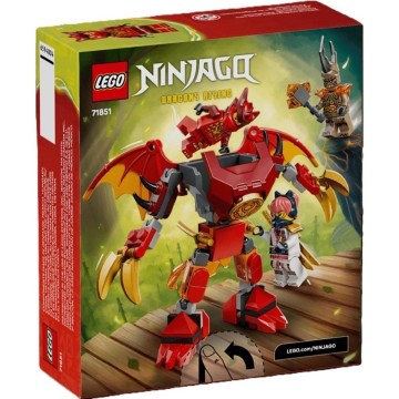 LEGO-71851 Pack de Combate: Meca Dragón de Kai