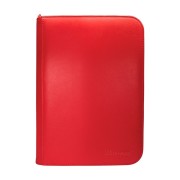 Carpeta con cremallera 4 bolsillos PRO-Binder Zippered Rojo Ultra Pro