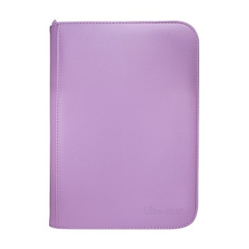 Carpeta con cremallera 4 bolsillos PRO-Binder Zippered Morado Ultra Pro