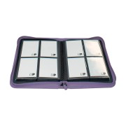 Carpeta con cremallera 4 bolsillos PRO-Binder Zippered Morado Ultra Pro