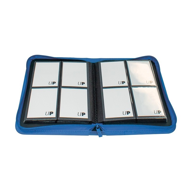 Carpeta con cremallera 4 bolsillos PRO-Binder Zippered Azul Ultra Pro