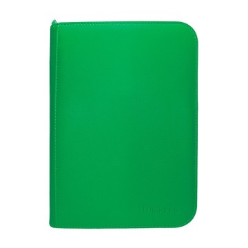 Carpeta con cremallera 4 bolsillos PRO-Binder Zippered Verde Ultra Pro