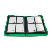 Carpeta con cremallera 4 bolsillos PRO-Binder Zippered Verde Ultra Pro