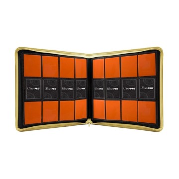 Carpeta con cremallera 12 bolsillos PRO-Binder Zippered Amarillo Ultra Pro