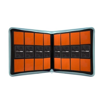 Carpeta con cremallera 12 bolsillos PRO-Binder Zippered Azul Claro Ultra Pro