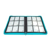 Carpeta con cremallera 9 bolsillos PRO-Binder Zippered Azul claro Ultra Pro