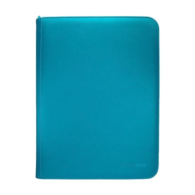 Carpeta con cremallera 9 bolsillos PRO-Binder Zippered Verde azulado Ultra Pro