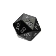 Juego de dos Dados Vivid Heavy Metal Negro Ultra Pro